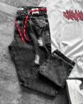 Kit Streetwear Destroyed Red