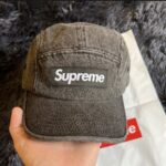 Boné Supreme Denim Camp Cap