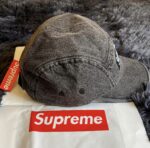 Boné Supreme Denim Camp Cap