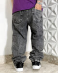 Calça Jeans Baggy Estonada Destroyed